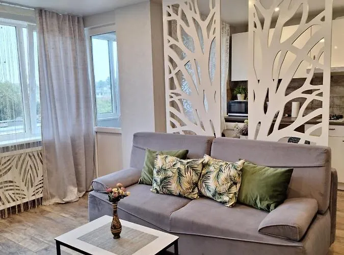 Apartamentai Su Balkonu Prie Akropolio Taikos Pr 48 *