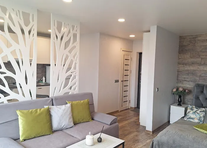 Apartamentai Su Balkonu Prie Akropolio Taikos Pr 48 *